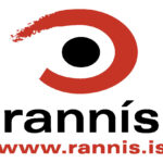 Logo for Rann&iacute;s, the Icelandic Research Fund